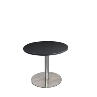 Sitztisch RONDO Ø80·H72 cm, Platte anthrazit
