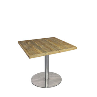Sitztisch RONDO L80·B80·H72 cm, Platte Vintage