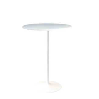 Stehtisch SNOW Ø80·H110 cm, Platte weiß