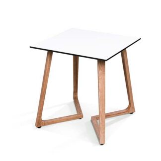 Sitztisch WINGS L80·B80·H74 cm, weiß