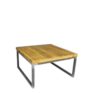 Loungetisch INDUSTRY L80·B80 cm, Platte Vintage