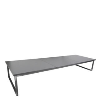 Loungetisch INDUSTRY 240 x 80 cm, Platte anthrazit
