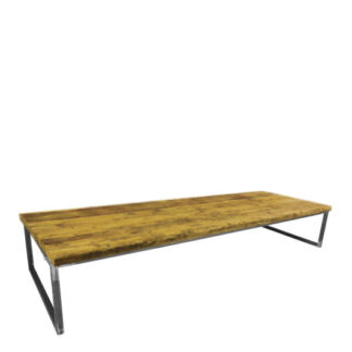 Loungetisch INDUSTRY L240·B80 cm, Platte Vintage