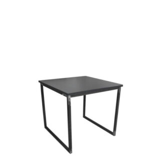 Sitztisch INDUSTRY L80·B80 cm, Platte anthrazit