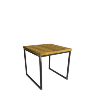 Sitztisch INDUSTRY L80·B80 cm, Platte Vintage