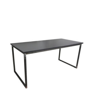 Sitztisch INDUSTRY L160·B80 cm, Platte anthrazit