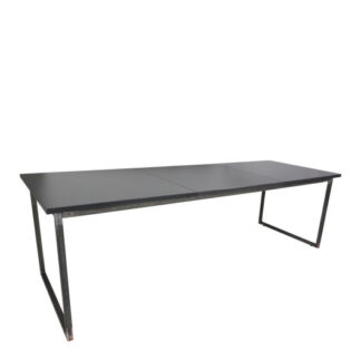 Sitztisch INDUSTRY L240·B80 cm, Platte anthrazit