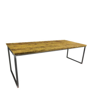 Sitztisch INDUSTRY L240·B80 cm, Platte Vintage