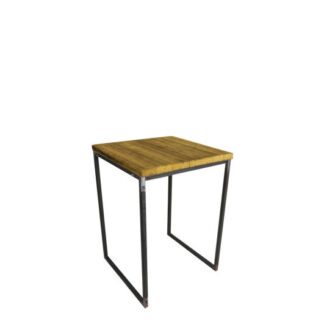 Stehtisch INDUSTRY L80·B80 cm, Platte Vintage