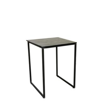 Stehtisch INDUSTRY L80·B80 cm, HPL Platte loftgrey