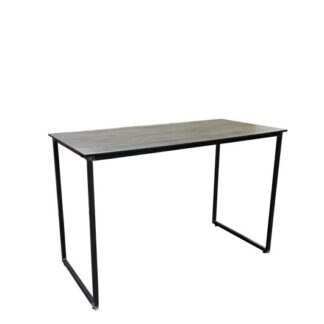 Stehtisch INDUSTRY L160·B80 cm, HPL Platte grey