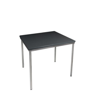 Sitztisch CONFERENCE L80·B80 cm, Platte anthrazit