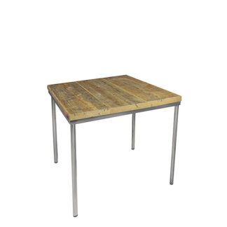 Sitztisch CONFERENCE L80·B80 cm, Platte Vintage