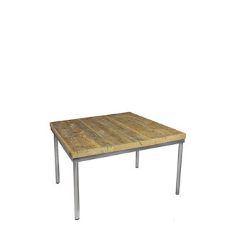 Loungetisch CONFERENCE L80·B80 cm, Platte Vintage