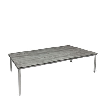 Loungetisch CONFERENCE HPL L160·B80·H46 cm, grau