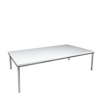 Loungetisch CONFERENCE L160·B80 cm, Platte weiß