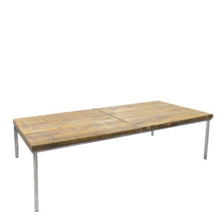 Loungetisch CONFERENCE L160·B80 cm, Platte Vintage