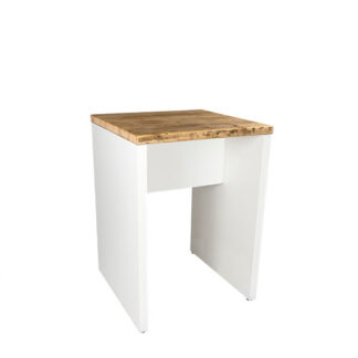 Brückentisch WHITE LOUNGE L79·B79·H108 cm, Vintage