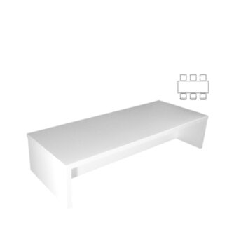 Loungetisch WHITE LOUNGE L200·B78·H43 cm, weiß