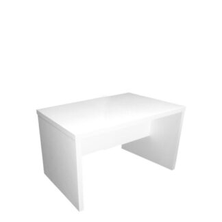 Sitztisch WHITE LOUNGE L120·B78·H72,5 cm, weiß