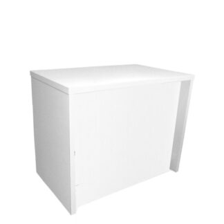 Counter WHITE LOUNGE L120·B78·H108 cm, weiß