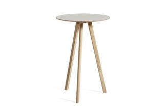 HAY Stehtisch CPH20 70cm rund, weiß, eiche