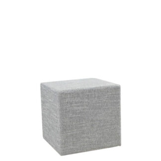 Sitzwürfel KUBUS L45·B45·H45 cm, Stoff, grau