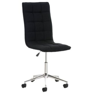Bürodrehstuhl STEP, Stoff, schwarz