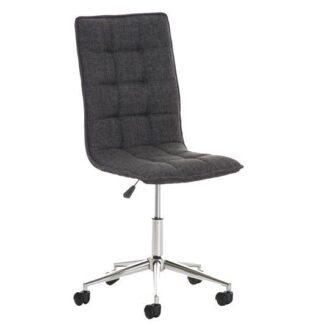 Bürodrehstuhl STEP, Stoff, grau