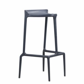 Barhocker HAPPY L48·B41·H81 cm, dunkelgrau