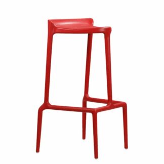 Barhocker HAPPY L48·B41·H81 cm, rot