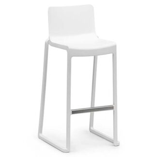 Barhocker KASAR L49·B51·H105 cm, weiß