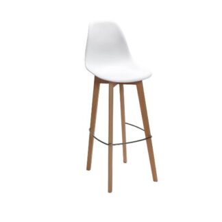 Barhocker DANSK L44·B46·H120 cm, weiß