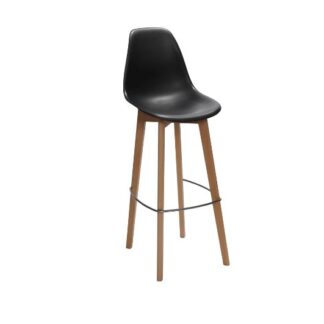 Barhocker DANSK L44·B46·H120 cm, schwarz
