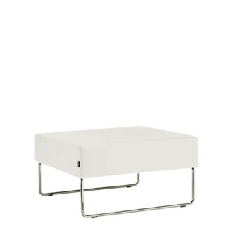 Hocker LOUNGE CUBE L74·B74·H40 cm, weiß
