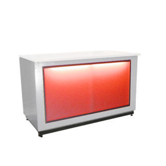 Tresensystem FRONT L150·B75·H97 cm, LED, weiß