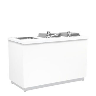 Platte TRESENSYSTEM BUFFET L150·B75 cm, weiß