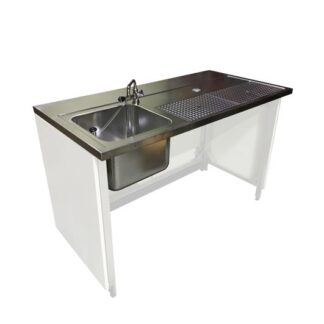 Platte SCHANKTRESEN PROFI L150·B75 cm, silber