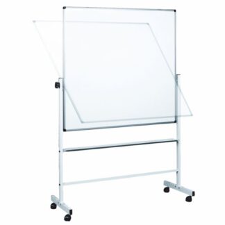 Whiteboard L120·B90 cm, rollbar, weiß