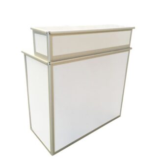 Counter MESSE EASY L107·B52 cm, faltbar, weiß