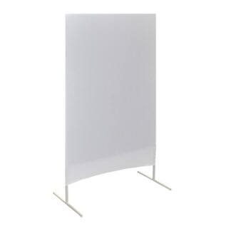 Trennwand L120·B190 cm, weiß