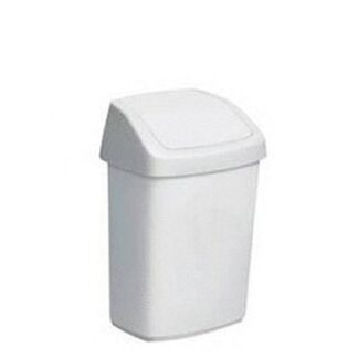 Mülleimer 25 l, Kunsstoff, weiß