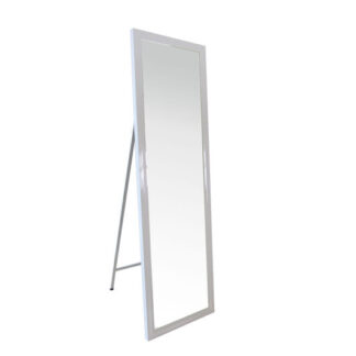 Garderobenspiegel L150·B40 cm, weiß