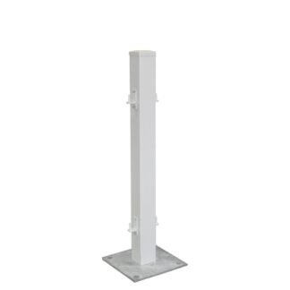 Pfosten DEKOZAUN H100 cm, weiß