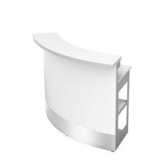 Counter 60°SPIRIT L152·B70·H107 cm, LED, weiß