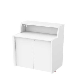 Counterset SPIRIT L108·B70 cm, Tür, LED, weiß