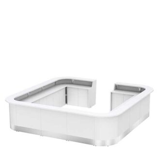 Set SPIRIT L500·B500·H107 cm, LED, weiß
