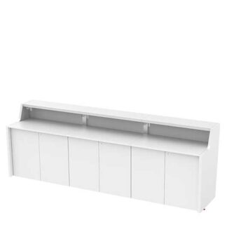 Counterset SPIRIT L308·B70 cm, Tür, LED, weiß