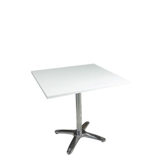 Sitztisch MODENA L80·B80·H74 cm, Platte weiß