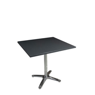 Sitztisch MODENA L80·B80·H74 cm, Platte anthrazit